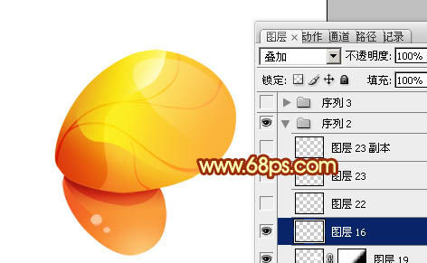 Photoshop����ɰ��ĳ�ɫˮ��С����