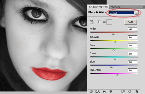 Photoshop快速打造哥特风格人像图片