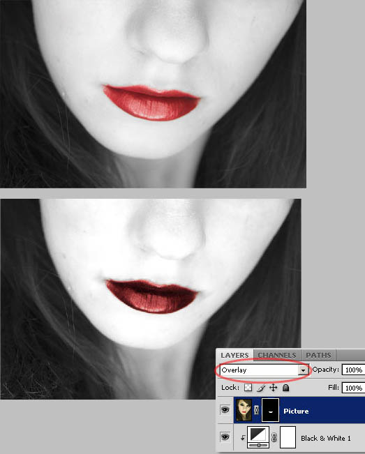 Photoshop快速打造哥特风格人像图片