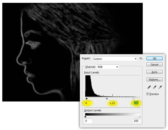 Photoshop制作魔幻的红色火焰头像