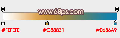 Photoshop将外景人物图片调成甜美的淡绿色