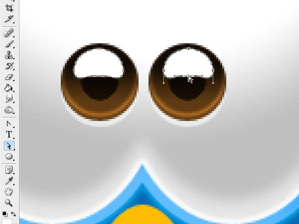 Photoshop打造Twitter可爱蓝色小鸟图标