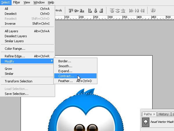 Photoshop打造Twitter可爱蓝色小鸟图标