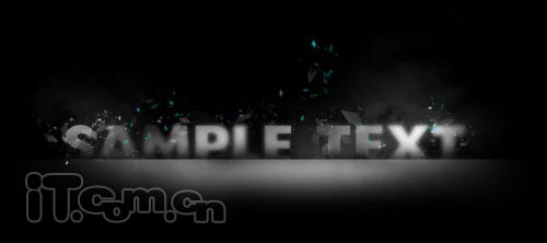 Photoshop打造漂亮的紫色潮流光感字