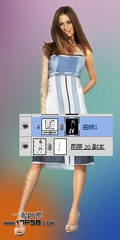 Photoshop将美女图片处理成唯美的潮流艺术插画