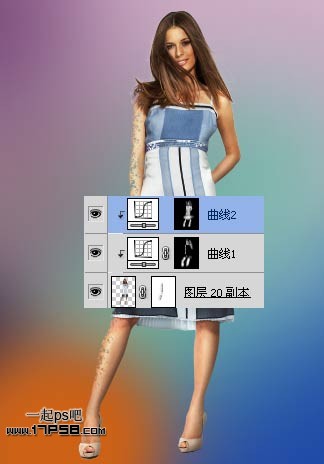 Photoshop将美女图片处理成唯美的潮流艺术插画