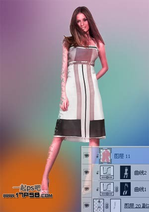 Photoshop将美女图片处理成唯美的潮流艺术插画