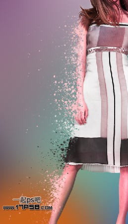 Photoshop将美女图片处理成唯美的潮流艺术插画