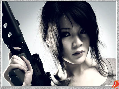 Photoshop下将人物图片调成冷酷的暗调质感色