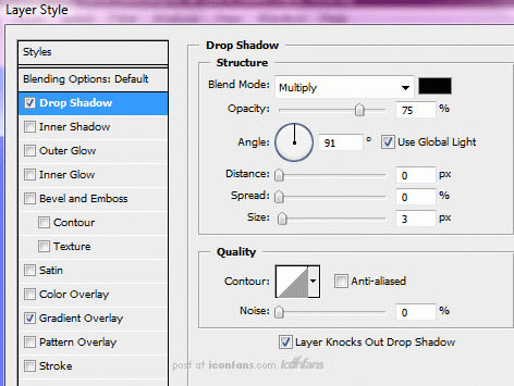 Photoshop打造精致的金属抽丝图标