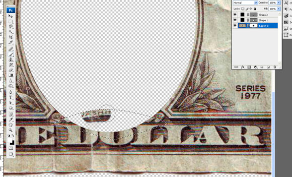 Photoshop���Լ���ͷ��ӡ����Ʊ�ϵĽ̳�