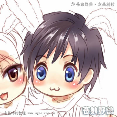 photoshop与PT结合鼠绘漂亮的新年插画