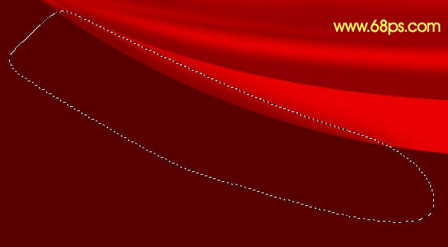 Photoshop下打造逼真的红色帷幕