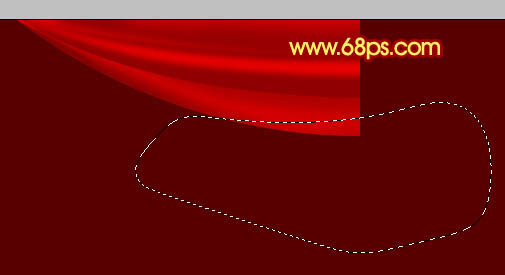 Photoshop下打造逼真的红色帷幕