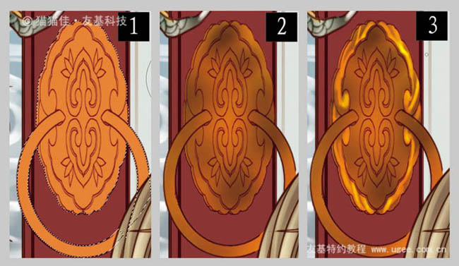 photoshop鼠绘非常唯美的古典插画刺青