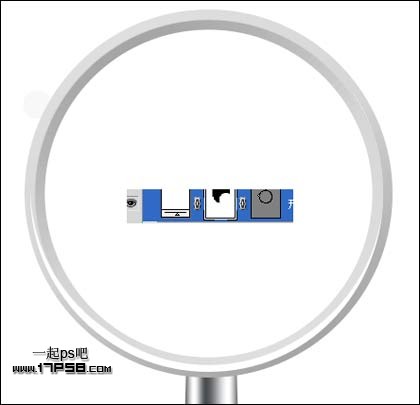 Photoshop下打造简单的金属放大镜