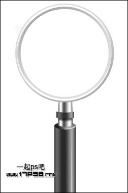 Photoshop下打造简单的金属放大镜