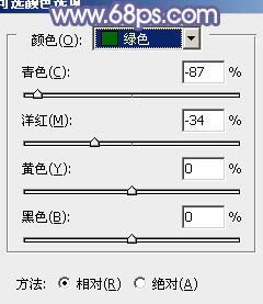 Photoshop将外景人物图片调成淡淡的蓝紫色