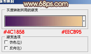 Photoshop下将海景婚片调成古典黄褐色