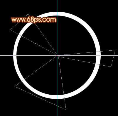 Photoshop制作绚丽的红色数码光环