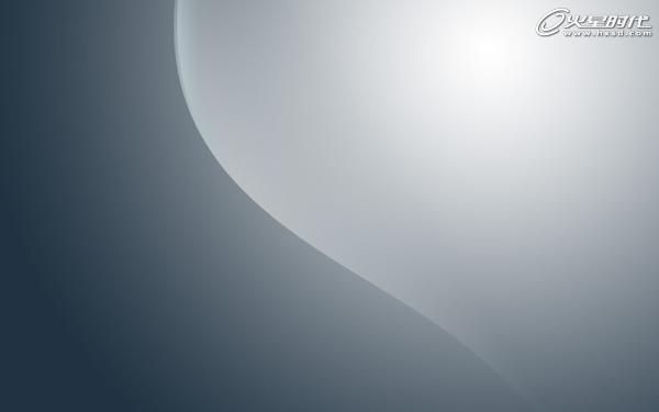 Photoshop中制作一款柔美光曲线壁纸教程