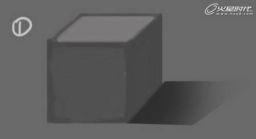 photoshop鼠绘悲切的别离插画