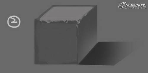 photoshop鼠绘悲切的别离插画