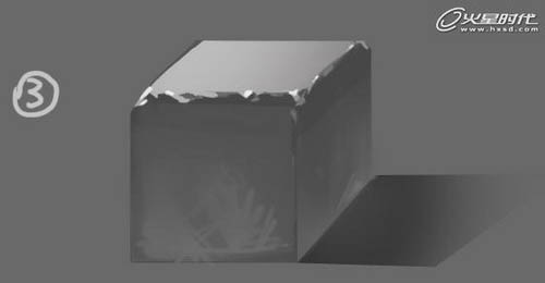 photoshop鼠绘悲切的别离插画