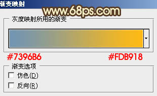Photoshop制作暗红色草原婚片