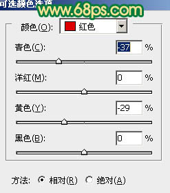 Photoshop将外景人物图片调成清爽的青绿色