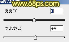 Photoshop将外景婚片调成柔美的暖调