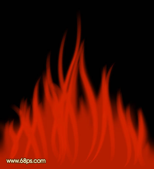 Photoshop打造超酷的火焰圆环光束效果