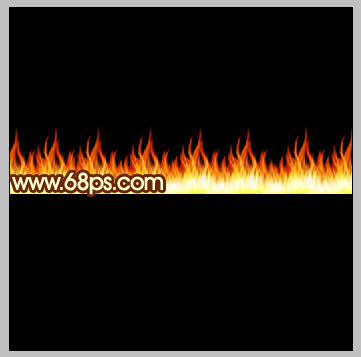 Photoshop打造超酷的火焰圆环光束效果