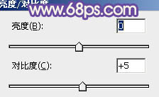 Photoshop将偏暗人物图片调成淡淡的黄紫色