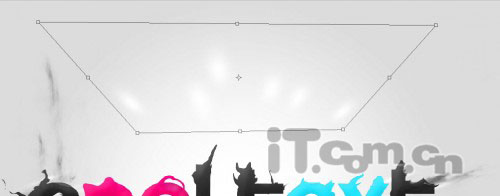 Photoshop打造个性彩色颓废字