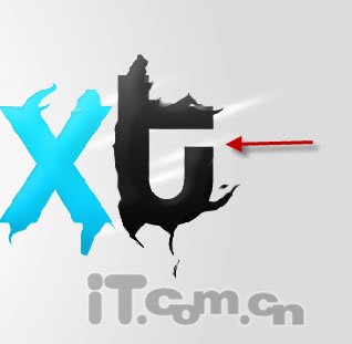 Photoshop打造个性彩色颓废字