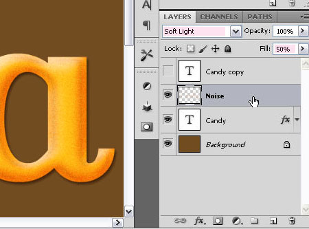 全球经典设计聚合网 字体教程 PS教程 photoshop制作可爱的糖果字体