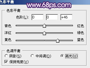 Photoshop将女孩婚片调成甜美的紫绿色