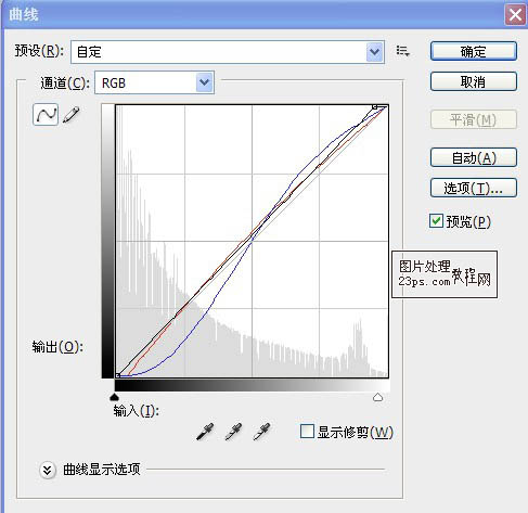 Photoshop将森林图片调成柔美的金色调