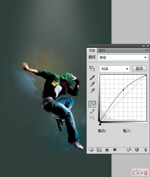 Photoshop制作绚丽的潮流舞者