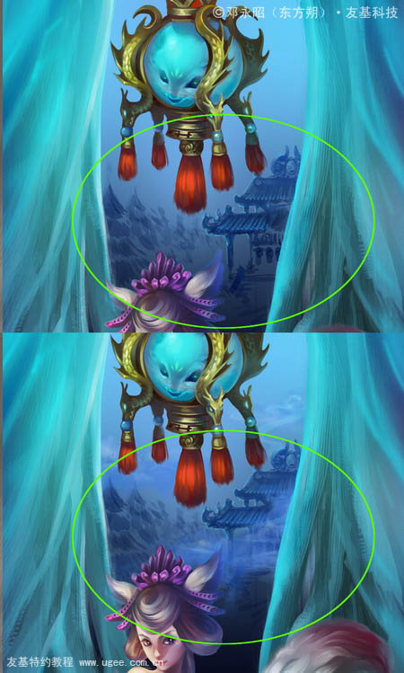 photoshop鼠绘传说中的美丽狐仙