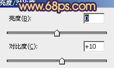 Photoshop将铁轨图片调成柔美的橙蓝色
