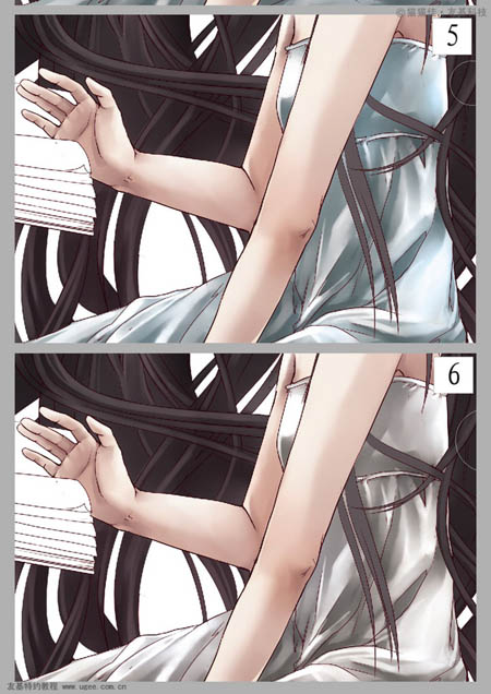 photoshop鼠绘纯洁的天堂圣女