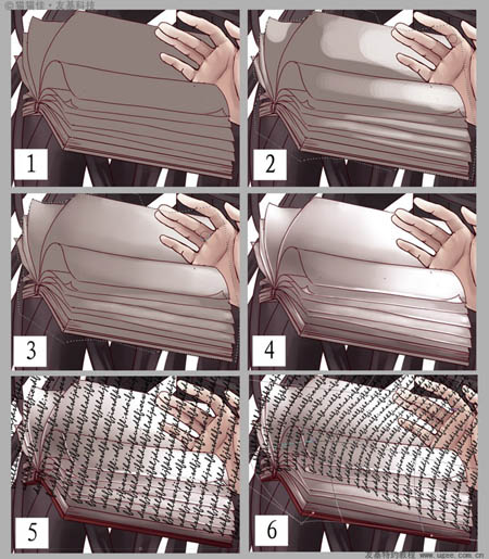 photoshop鼠绘纯洁的天堂圣女