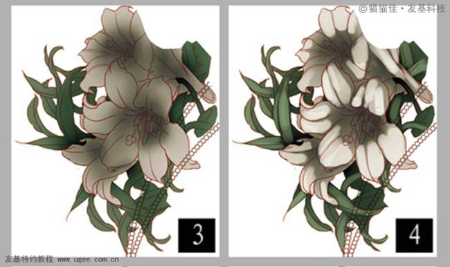 photoshop鼠绘纯洁的天堂圣女