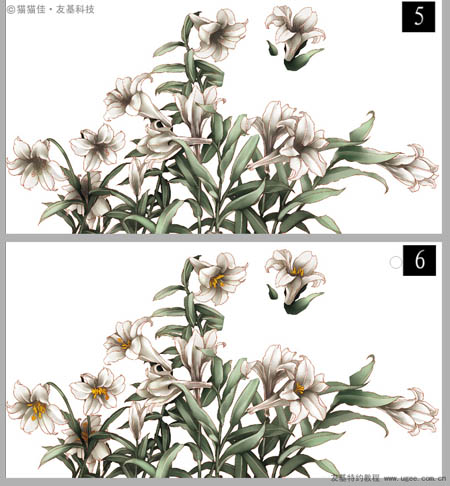 photoshop鼠绘纯洁的天堂圣女