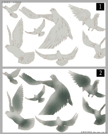 photoshop鼠绘纯洁的天堂圣女