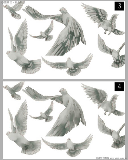 photoshop鼠绘纯洁的天堂圣女