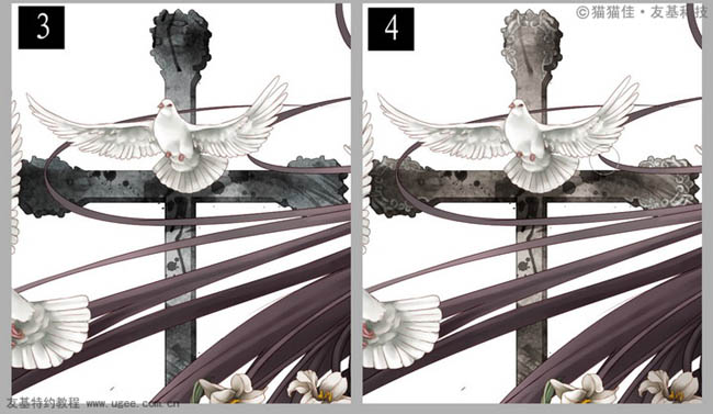 photoshop鼠绘纯洁的天堂圣女