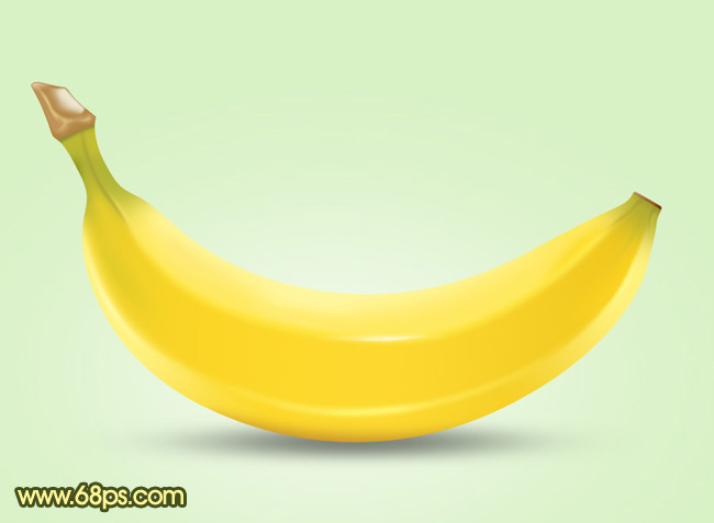 Photoshop打造一只精细逼真的香蕉”